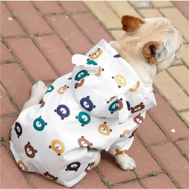 Pet Dog Raincoat Pug French Bulldog Clothes Waterproof Clothing for Dog Rain Jacket Poodle Bichon Schnauzer Welsh Corgi RaincoatXJ250121
