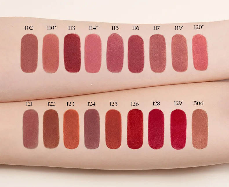 JOOCYEE GLAZED ROUGE Toffee powder mist lipstick whitening water light film-forming lipstick 250108
