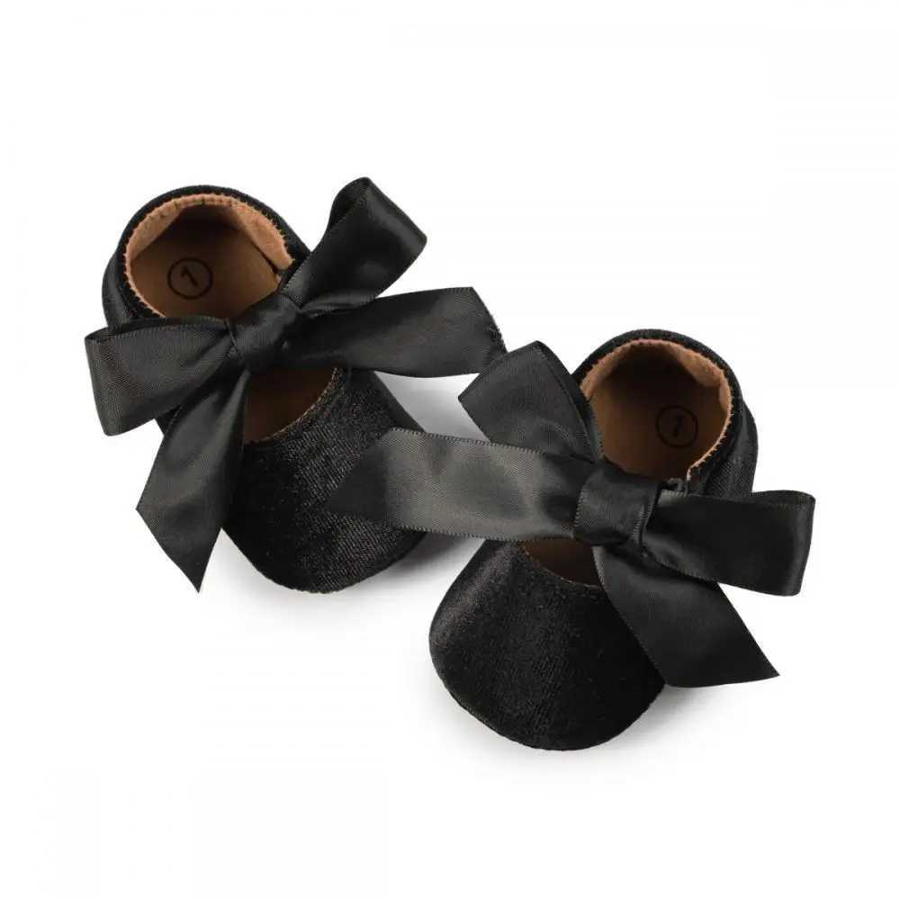 Baby Girl First Walk Shoes Infant Princess Cute Bow Fringe Shoes Toddler Soft Sold Non-Slip Footwear Crib Shoes 0-18 Months X250129