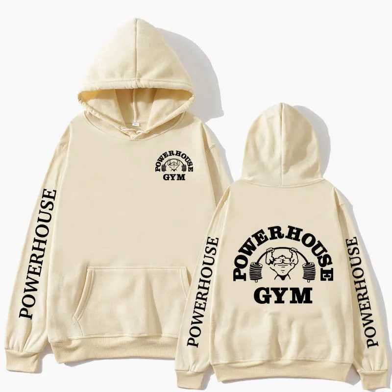 Gym Hoodie Harajuku Men Women Geek Fitness Hoodies Oversized Long Sleeve AESThetic Sweatshirt Sport Streetwear X250129
