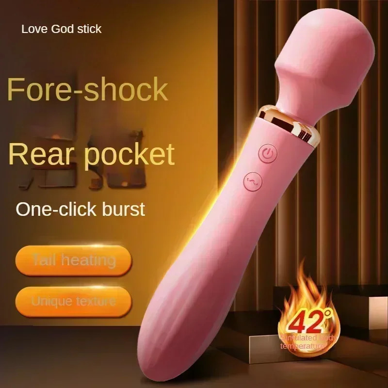 Wireless Dildos AV Vibrator Magic Wand for Women Clitoris Stimulator USB Rechargeable Massager Goods Sex Toys for Adults 18 250114