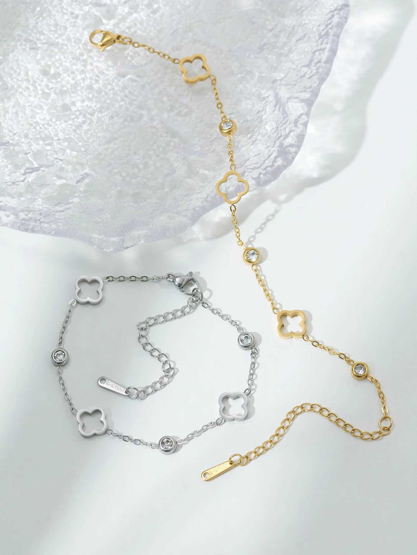 1 Piece Elegant Niche Luxury Triple Flower Bracelet Suitable for Daily Wear Gift for Friends Holiday Gift Wens Jewelry X250129