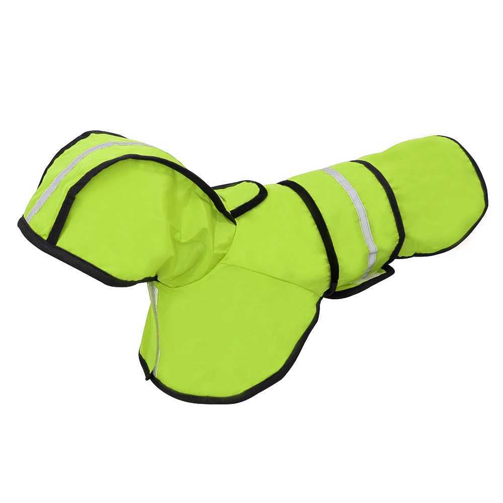 Reflective Dog Raincoat Dog Rain Jacket Waterproof Pet Coat Hoodies Jumpsuit For Small Medium Large Dogs French Bulldog S-2XLXJ250121