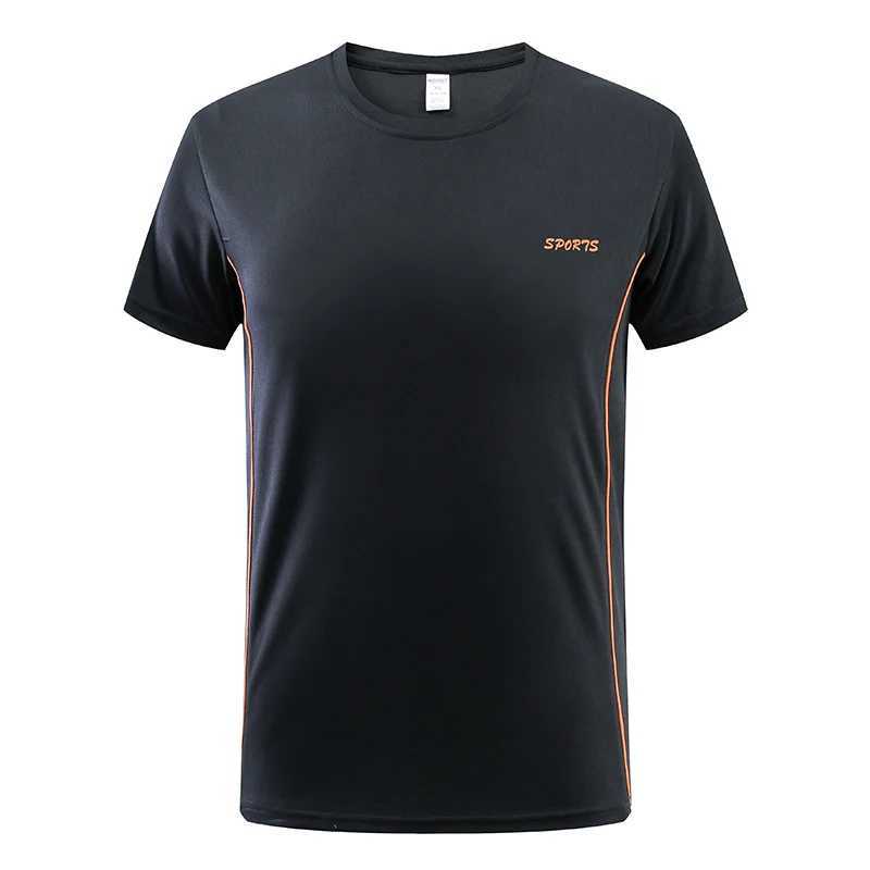 CHRLCK Mens Running Set Summer Quick Drying Sweat-absorbing Short Sleeved T-shirt Shorts Sports Suit Two-piece Set Men X250129