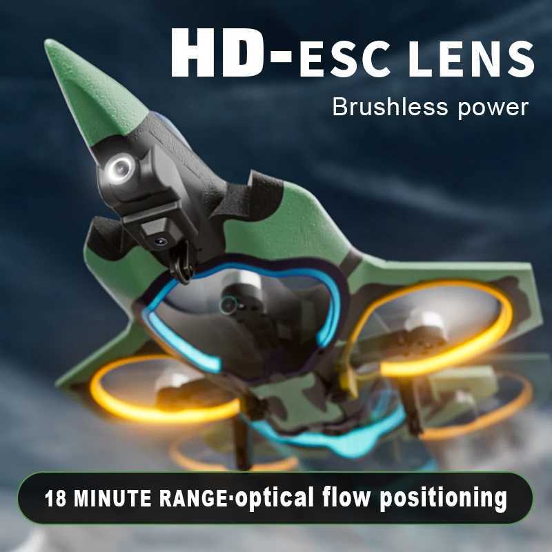 JJRC H119 Airplane EPP Fixed Wing 2.4G WiFi With 8K HD Dual Camera Altitude Hold ModeVariable Speed Training Educational RC Drone X250129
