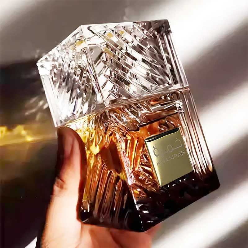 Khamrah 100ml Arab Brand Perfume Charming Mens Long-lasting Pheromone Sexy Body Spray Vanilla Caramel Woody Original Luxury EdpXJ250512