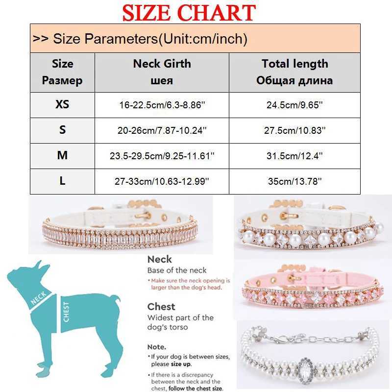 Luxury Rhinestone Puppy Collar for Small Dogs Cat Necklace Bling Crystal Jewelry Pet Accessory Princess Diamond Wedding Collar X250129