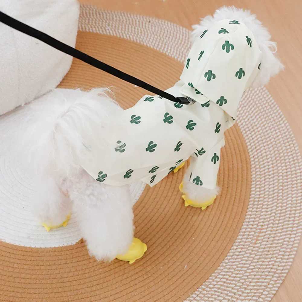 Impermeable Puppy Dog Raincoat Waterproof Pet Clothes for Small Dogs mascotas Clothing Chihuahua Pug Rain Coats ubranie dla psaXJ250121