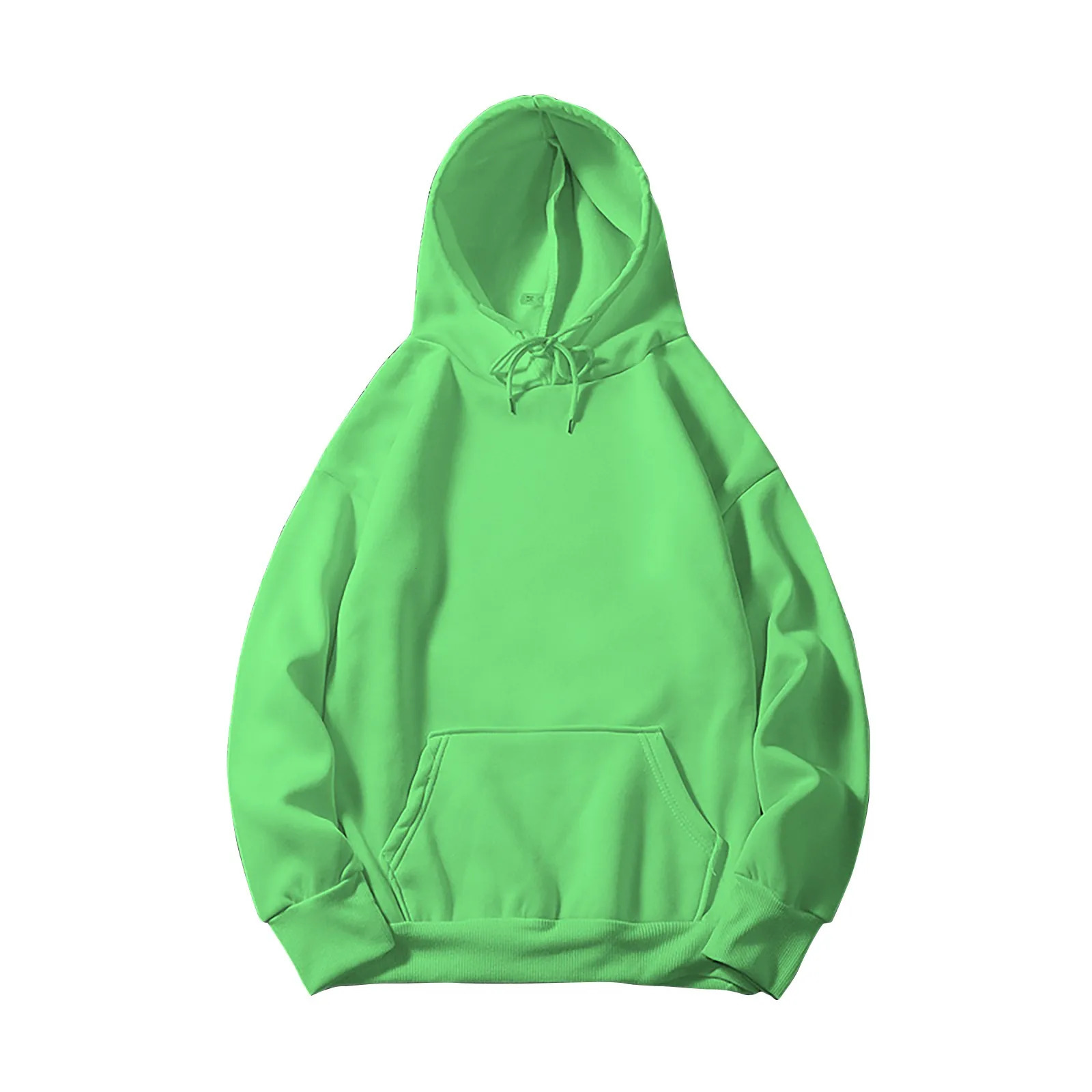 y2k Solid Minimalist Womens Hoodie Long Sleeve With Pocket Casual Daily Wear Women Hoodies Autumn Sudadera de mujer 250122