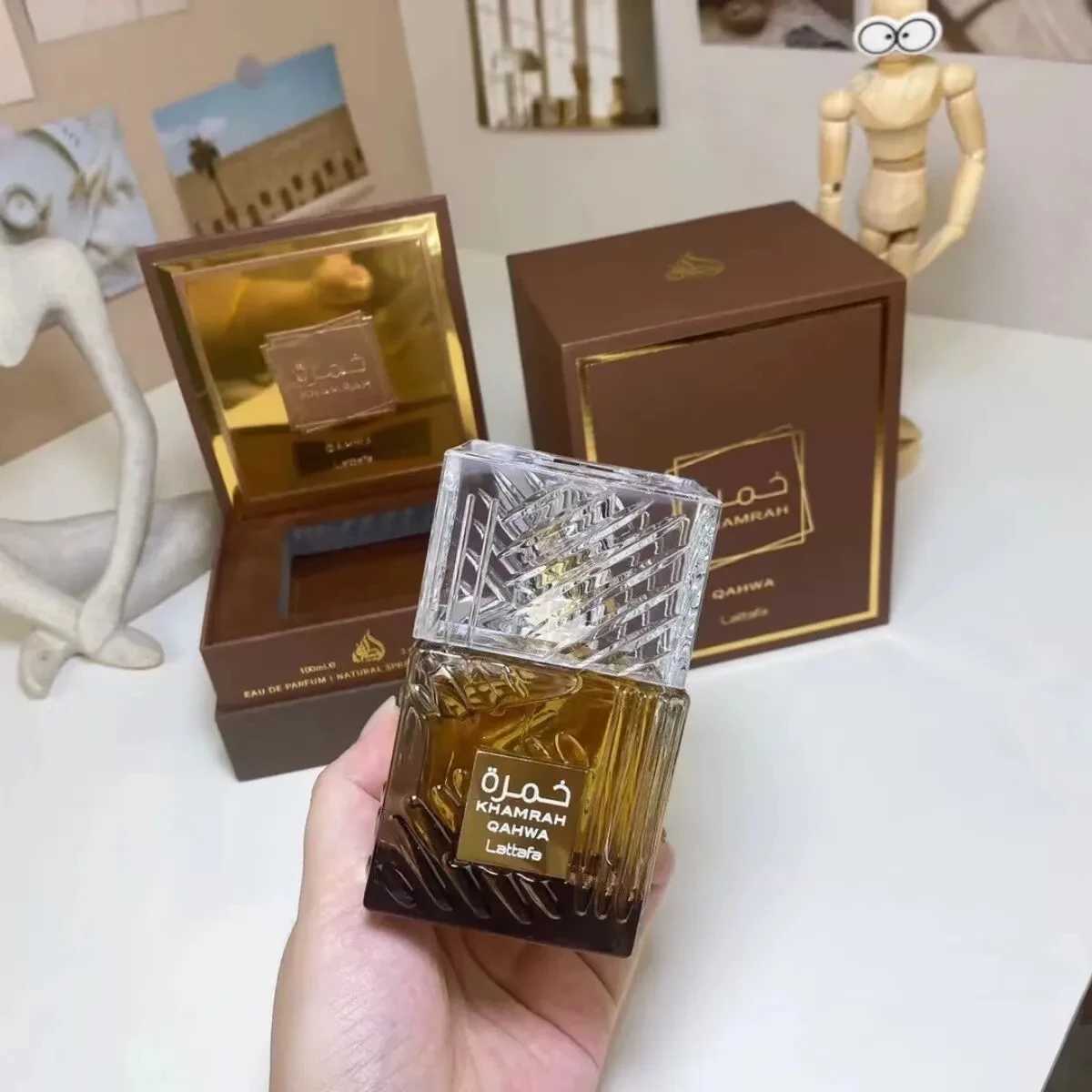 100ml Original Arabia Men Perfume Khamrah Cologne Wood Scent Spray Perfumes High Quality Unisex Long Lasting Portable FragranceXJ250117