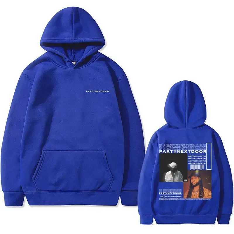 Rapper Partynextdoor Double sided Printed Hoodie Mens Casual Street Wear Mens Hip Hop Retro Sweatshirt WKXJ2500118