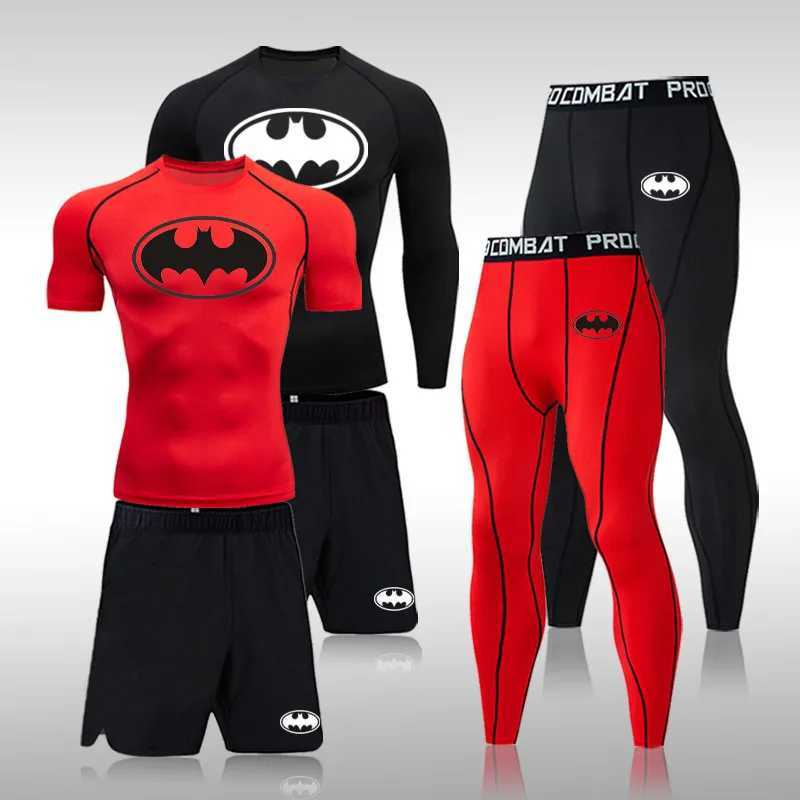 Mens Compression Sportswear Suits Gym Tights Training Breathable Clothes Workout Jogging Sports Set Running Rashguard Tracksuit X250129