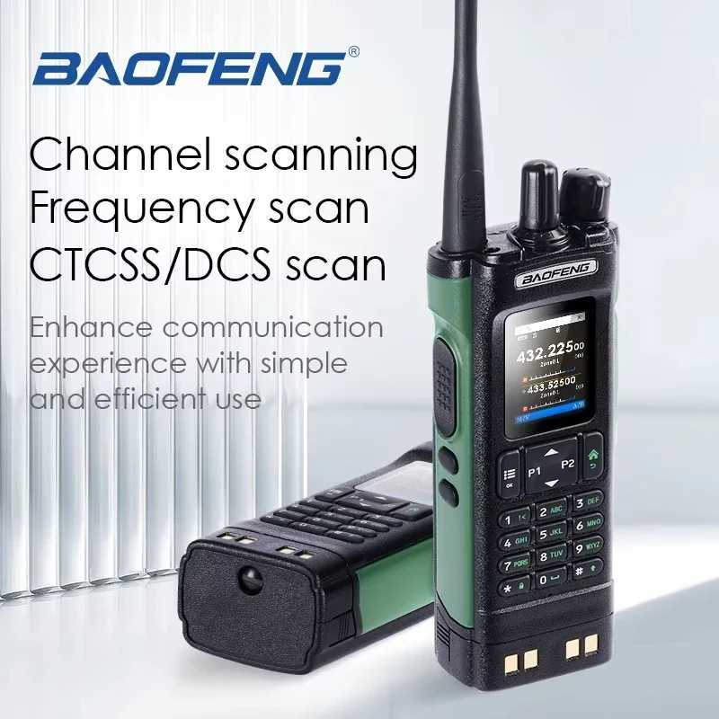 BAOFENG Dmr DM-32UV Walkie Talkie GPS 8W wireless connections APP Programming Recording Wireless Scan Frequency Type-C Charger UV32 X250129