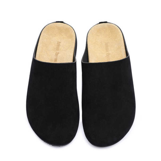 sandals slides clogs Row lazy person flat bottom wearing half with a bun mens and womens ller slippers cow B cken shoes 250301