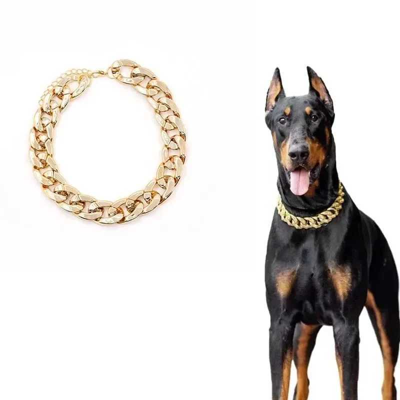 Plastic Dog Collar Chain Bulldog Lightweight Necklace Cat Collar Pet Accessories Small Medium Large Pet Necklace Accessories X250129