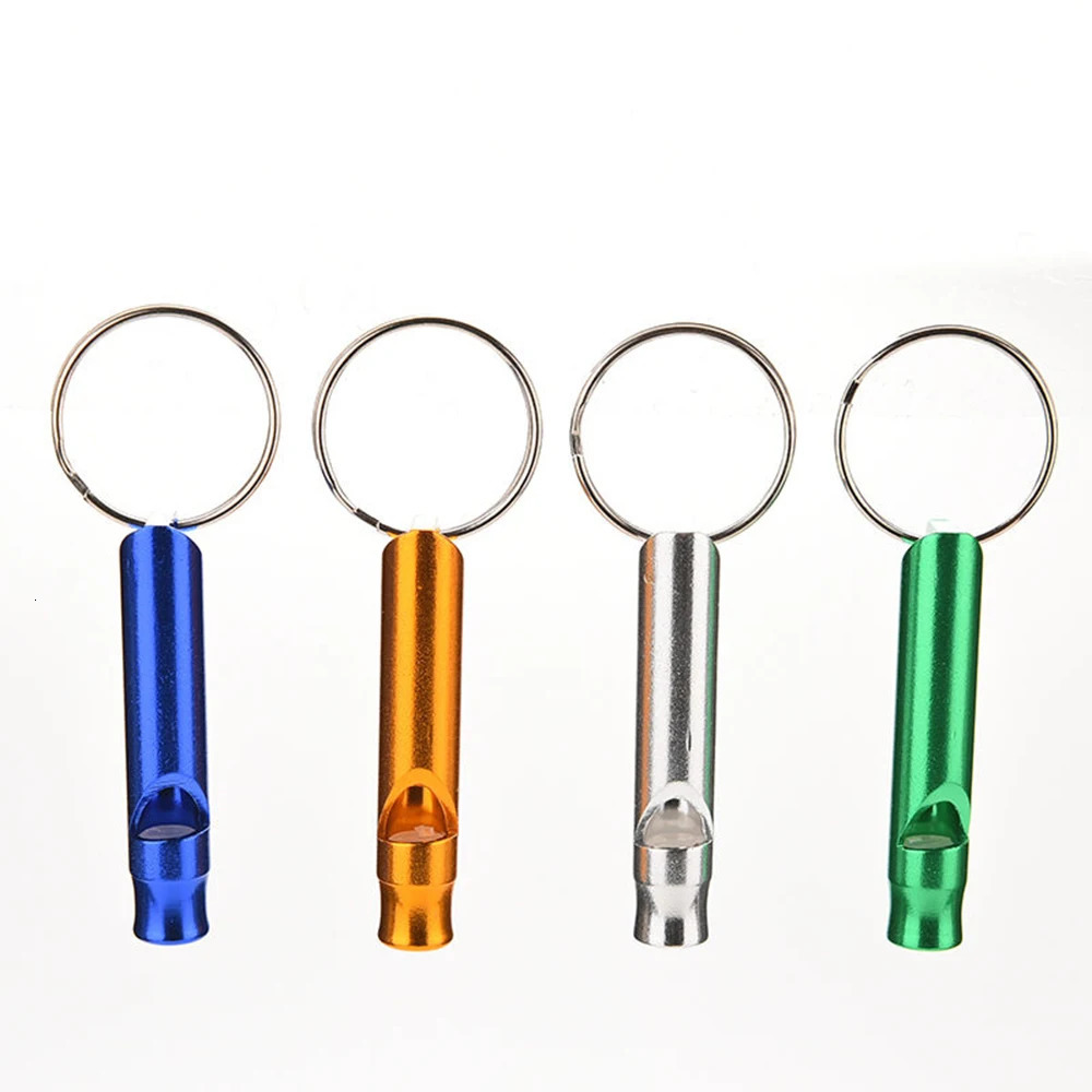 Multifunction Survival Whistle Portable Emergency Keychain Camping Hiking Outdoor Tools Self Defense Security Protection 250107