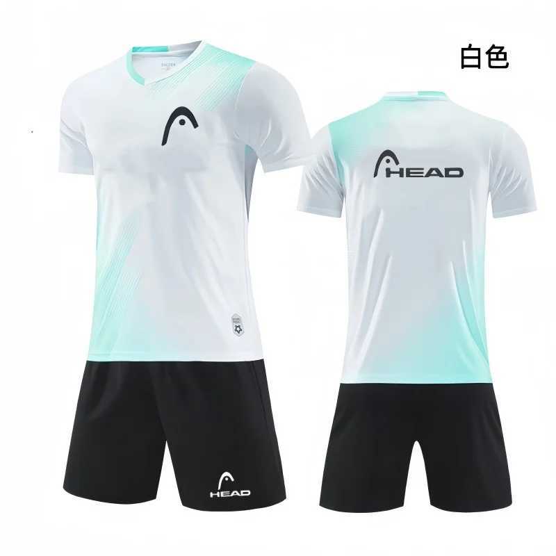 HEAD Mens T-shirt And Shorts Set Summer Mens Tennis Short Sleeve T-shirt Stylish And Comfortable Badminton Training Shorts X250129