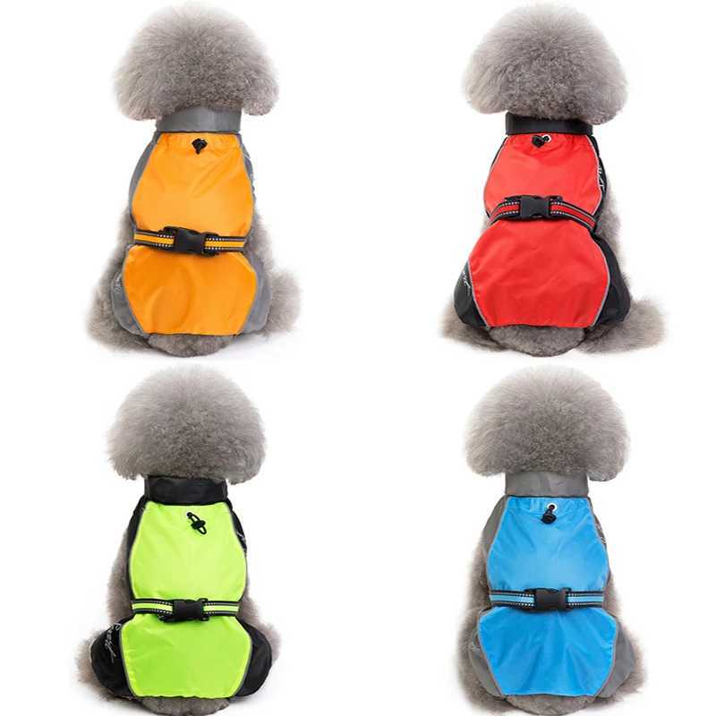 Small Dog Raincoat Winter Dog Clothes Waterproof Jacket Coat Night Reflective Dog Clothes Puppy Raincoat Winter Jacket CoatXJ250121