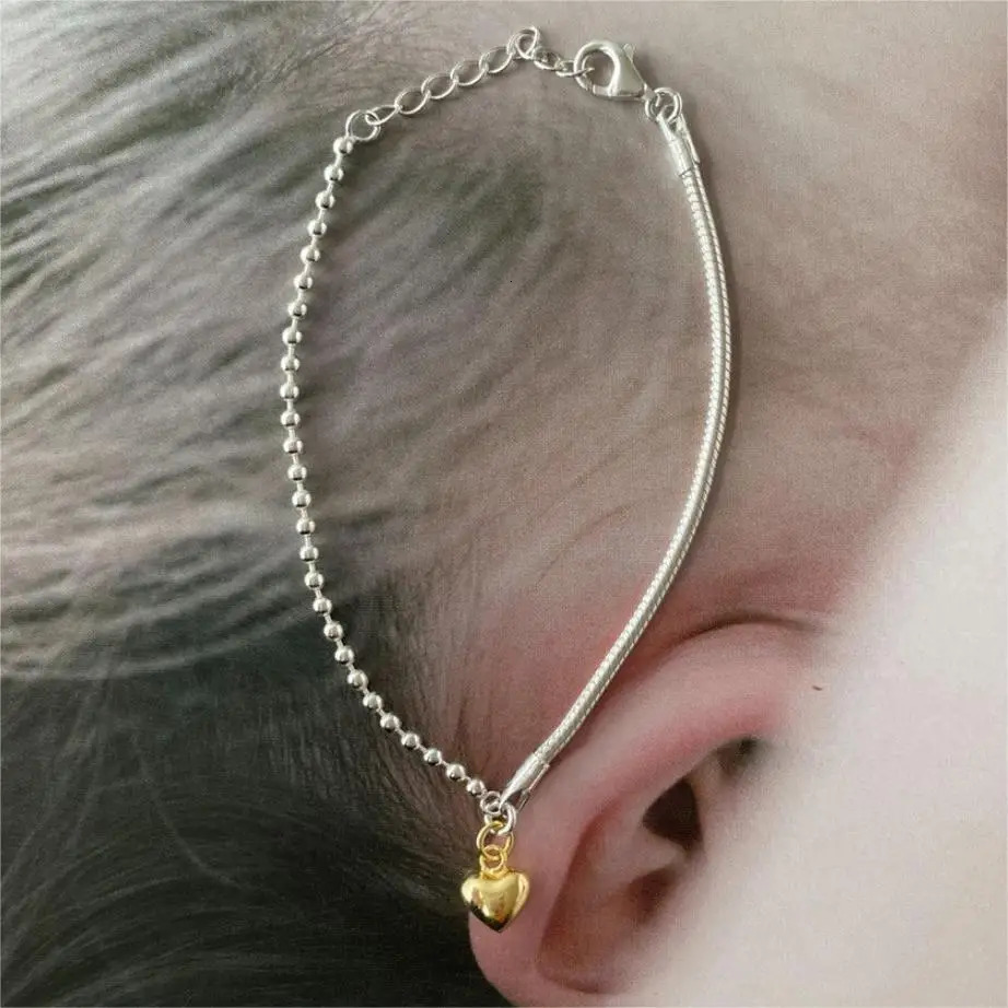 SHANICE S925 sterling silver fashionable heart-shaped bracelet suitable for women girls love couples bracelets jewelry wedding gifts 250110