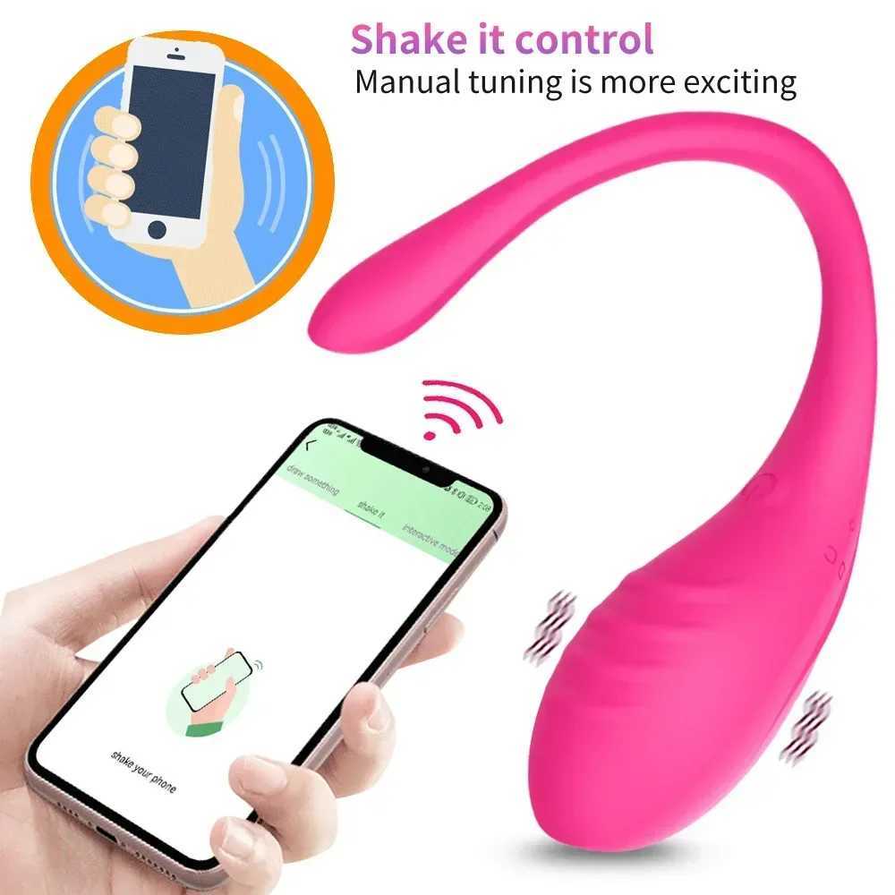 Application controlled vaginal vibrator G-spot 9-speed anal vibration egg massager wearable stimulator adult sex toy W250117