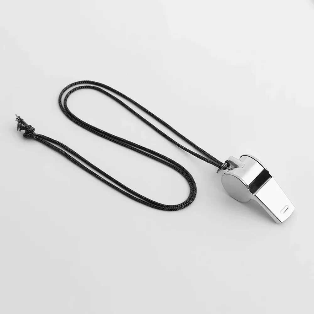 Metal Whistle Reference Sports Rugby Stainless Steel Whistle Football Basketball Party Training School Cheerleading ToolsW250121
