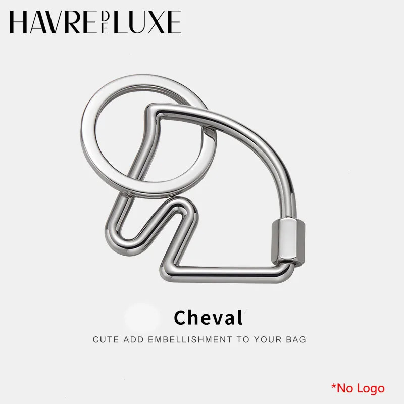 Bag Charm Buckle bag pendant Chaine dAncre horse head Cheval keychain bag high-end bag small pendant Bag accessories 250121