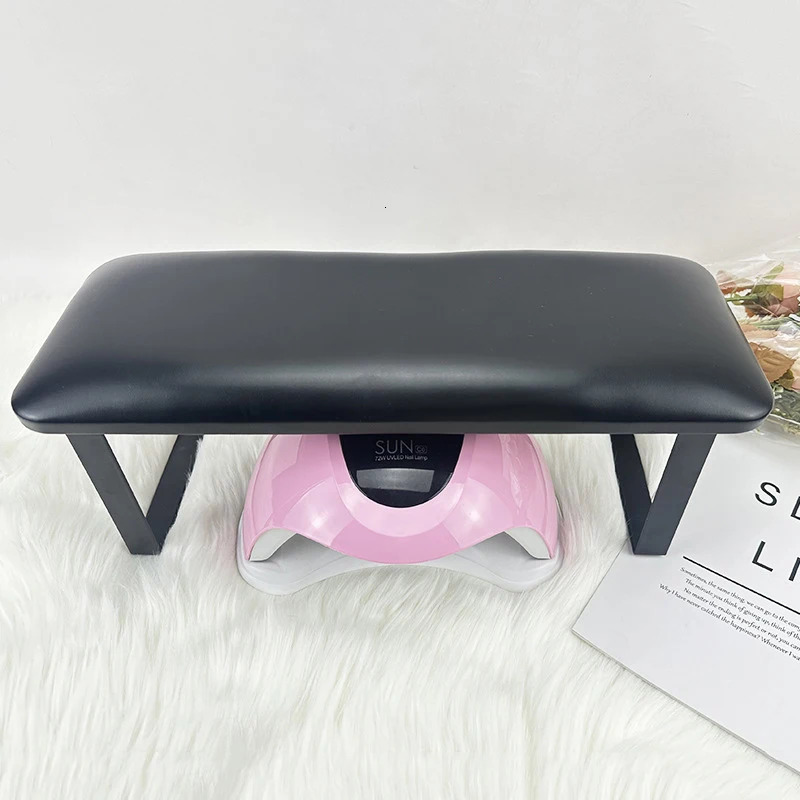 Nail Hand Pillow Heighten Manicure Table Nail Hand Rest Cushion Nail Stand Cushion Pillow Iron Leather Arm Rest for Nails Salon 250121