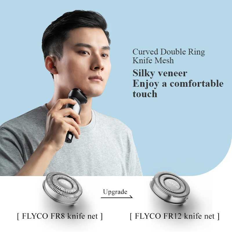 AIKIN Flyco FS903 Men Electric Shaver Smart IPX7 Waterproof Rechargeable Beard Razor 1 Hour Quick Charging Trimming HandW250117