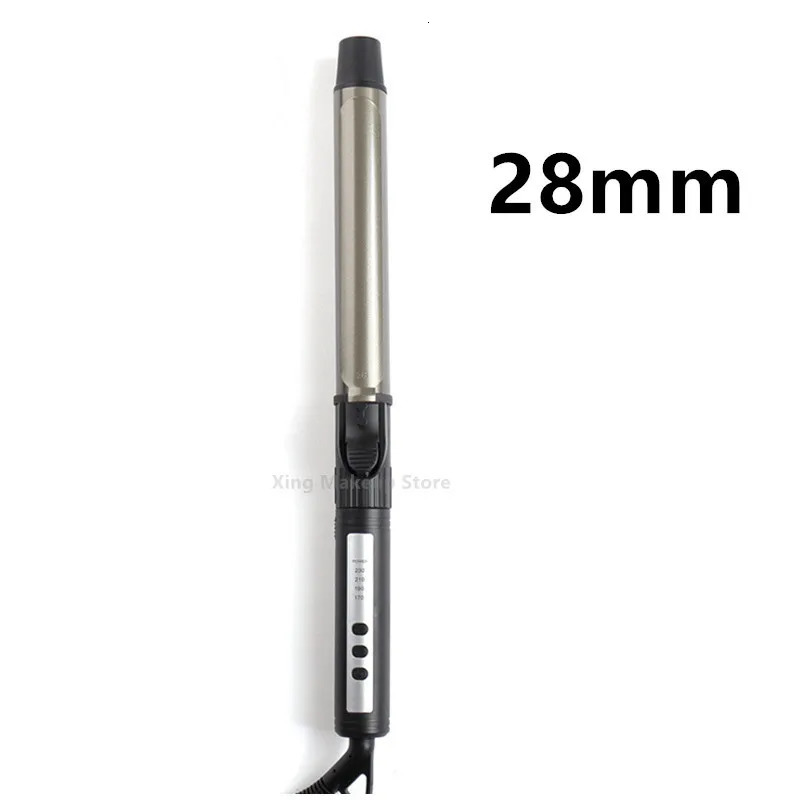 1PC 9mm 19mm 25mm 32mm Professional Ceramic Hair Curler Automatic Rotating Curling Iron Temperature Display 4# 250121