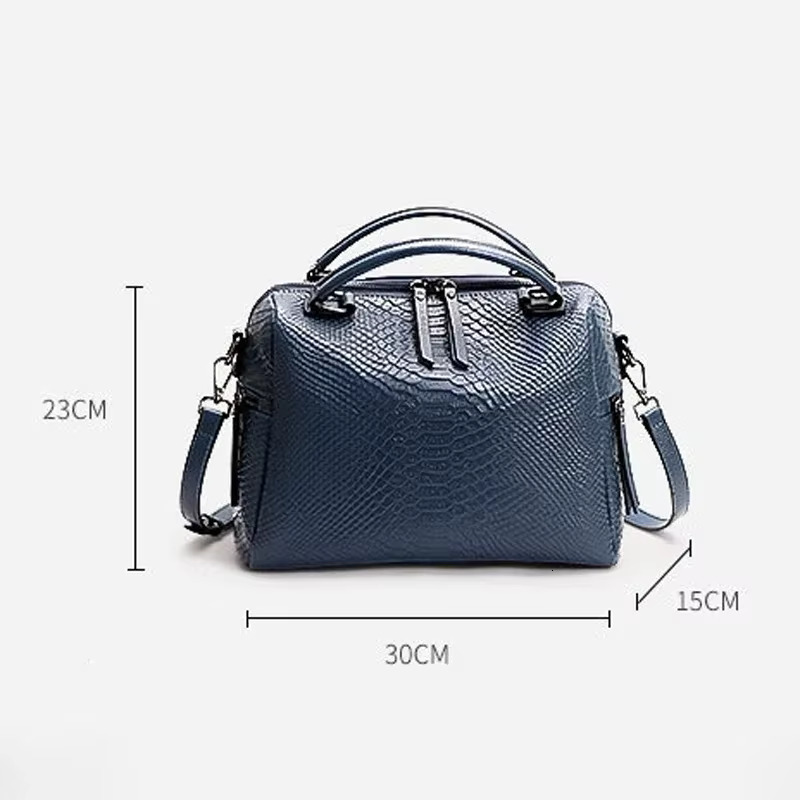 2024 New Fashion Alligator Women Handbags European Designer Leather Ladies Shoulder Bags Female Girl Brand Crossbody Bag