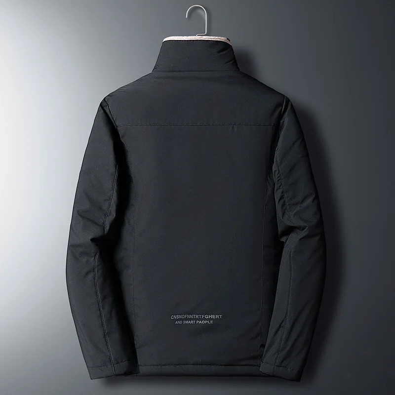 Men Winter Windproof Warm Thick Fleece Jacket Men Fashion Casual Coat Men Autumn Outwear Outdoor Classic Jacket Men 250117
