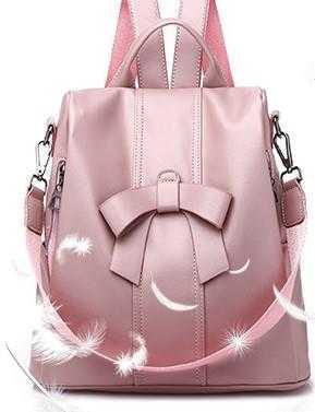 Womens Backpack New PU Outdoor Travel Backpack Leisure Fashion Dual Purpose Backpack Women