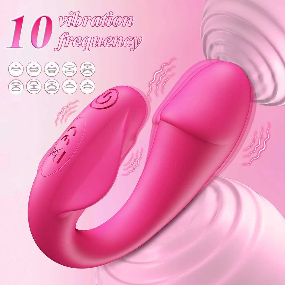 Wireless Bluetooth G Spot Vibrator for Women APP Control U Type Clitoris Stimulator Vagina Massagers Adult Sex Toys for Woman 18 W250117