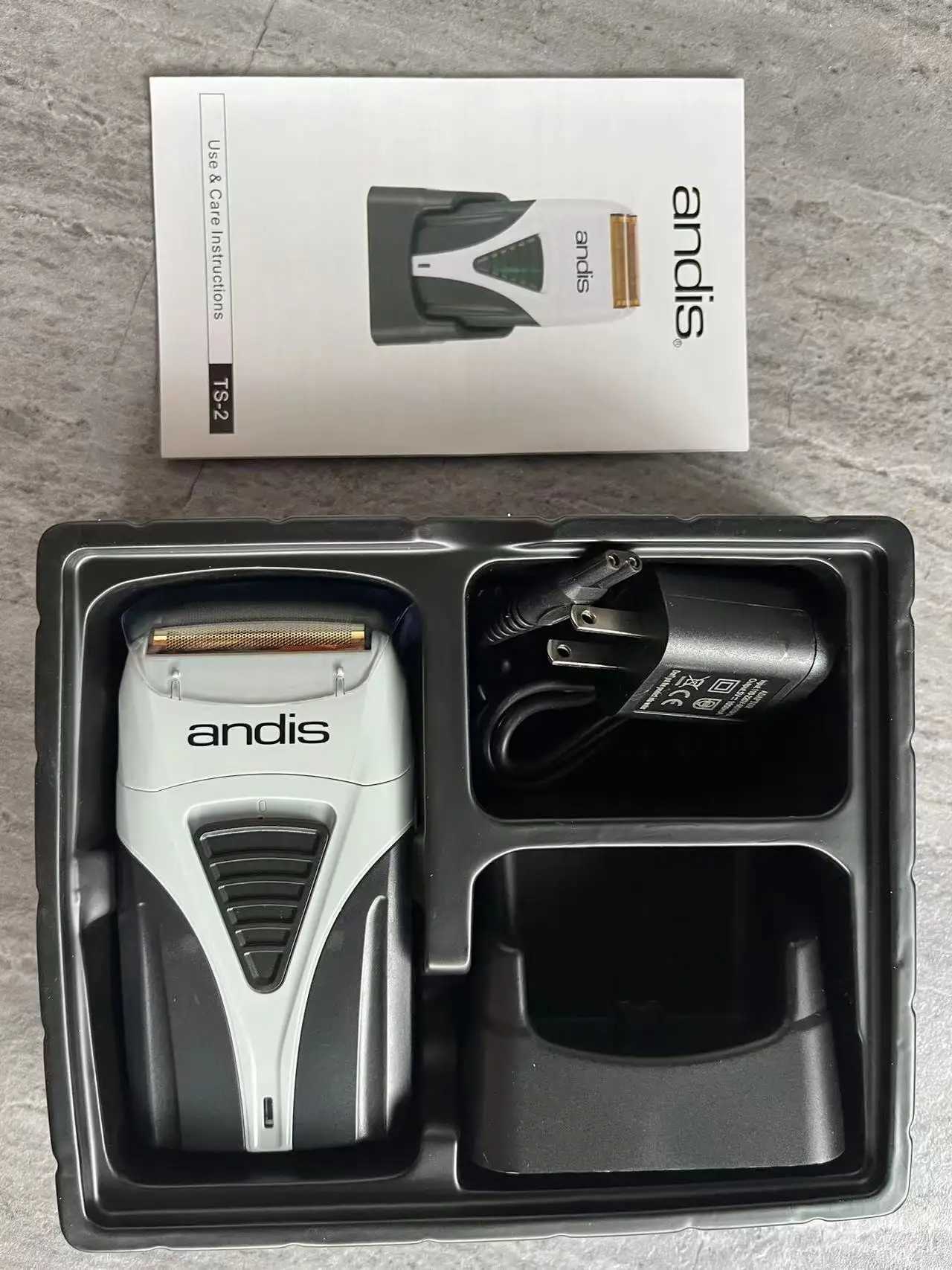 Original American Profoil Lithium Plus 17205 Barber Hair Cleaning Electric Shaver for Men Razor Bald Hair Clipper SuppliesW250117