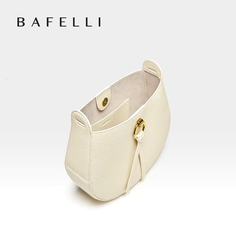 BAFELLI 2024 BRAND NEW Women's BAG LEATHER SANDLE MESSAGE HANDBAG SHOULDER RETRO STYLE FASHION CROSSBODY VINTAGE