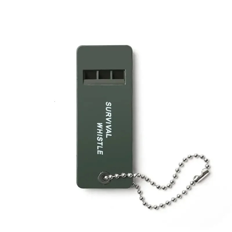 3Frequency Whistle High Decibel Survival Portable Keychain Camping Hiking Emergency Outdoor Tools 250107
