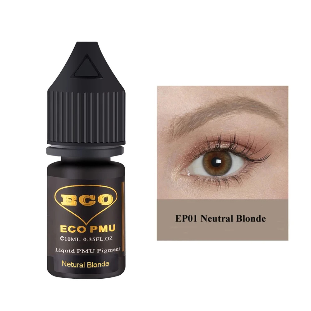 Eyebrow Liquid Pigment Permanent Makeup Machine Use Henna Eyebrows Tattoo Ink tinta para tatuar tatoo supplies maquiagem 10ML 250114