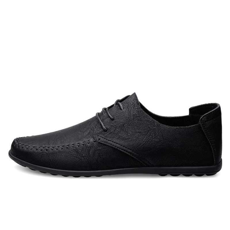 Mens Dress Shoes Oxfords Casual Lightweight Flat Shoes For Wedding Business PartyXJ250118
