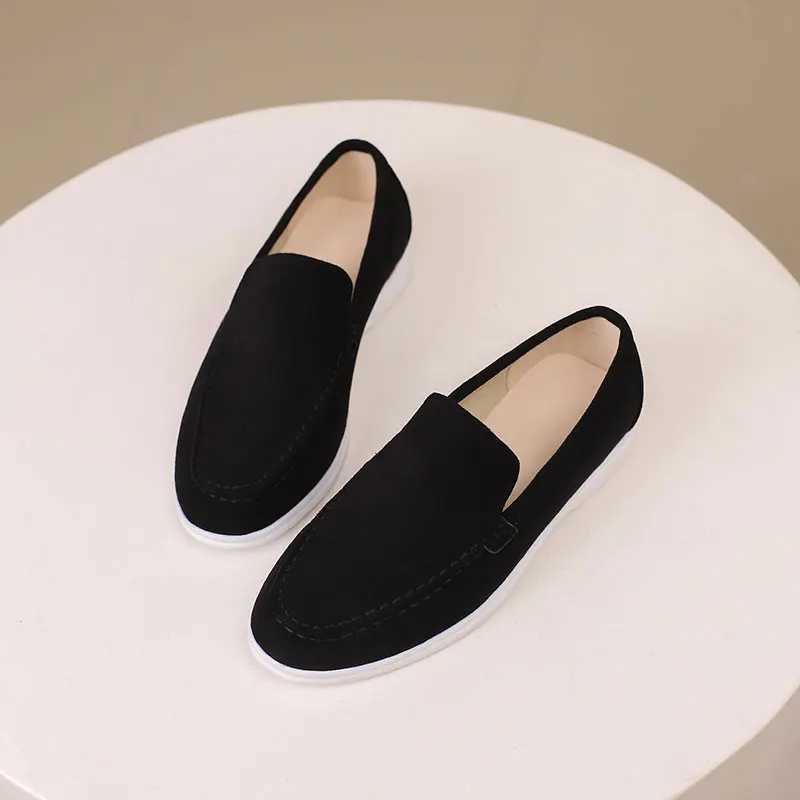 Loafers mens shoes large size flat bottom lazy shoesXJ250118