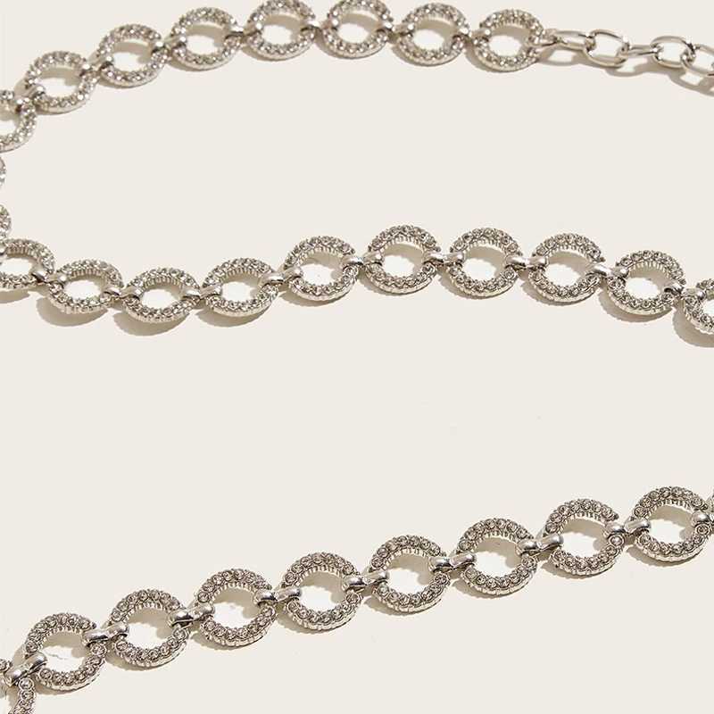 Fashion Luxury Womens Waist Chain Belt Vintage Body Jewelry Dress Decorations Chains Waistband Chain Belt Fashion Belts W250120
