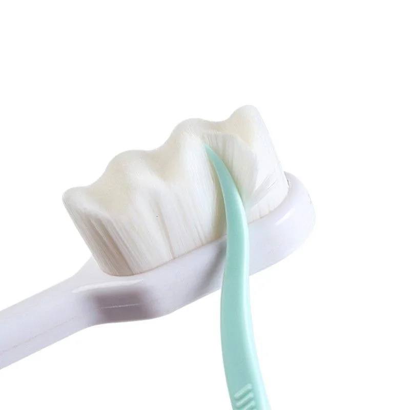 Ultrafine Soft Toothbrush Million Nano Bristle Adult Tooth Brush Teeth Deep Cleaning Portable Travel Dental Oral y250115
