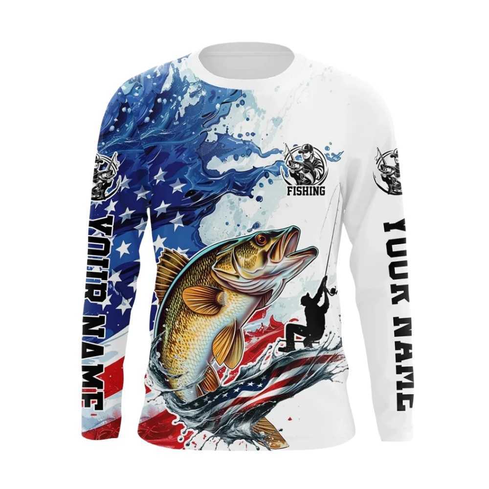 Mens Clothing Casual Mens Long Sleeve T-Shirt 3D Print Fishing Graphic T-Shirt for Men Loose Autumn Y2k Clothes Mens T-Shirts W250117