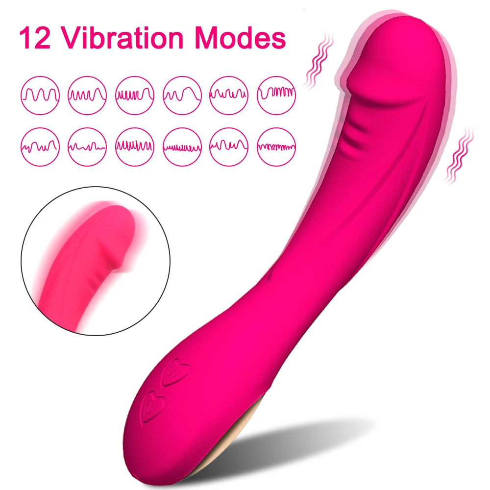 Dildo G-spot Vibrator for Women Powerful Vagina Clitoris Stimulator Soft Skin Feeling Sex Erotic Toys Products for Adults 250114