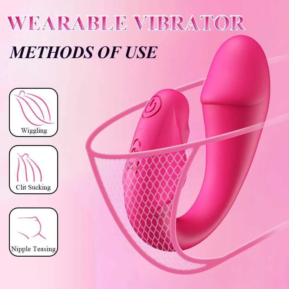 Wireless Bluetooth G Spot Vibrator for Women APP Control U Type Clitoris Stimulator Vagina Massagers Adult Sex Toys for Woman 18 W250117