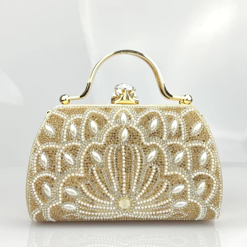 New Arrival Wer Crystal Wedding Bridal Clutch Purse Designer Women's Dinner Party Tail Handbags Dia Bags
