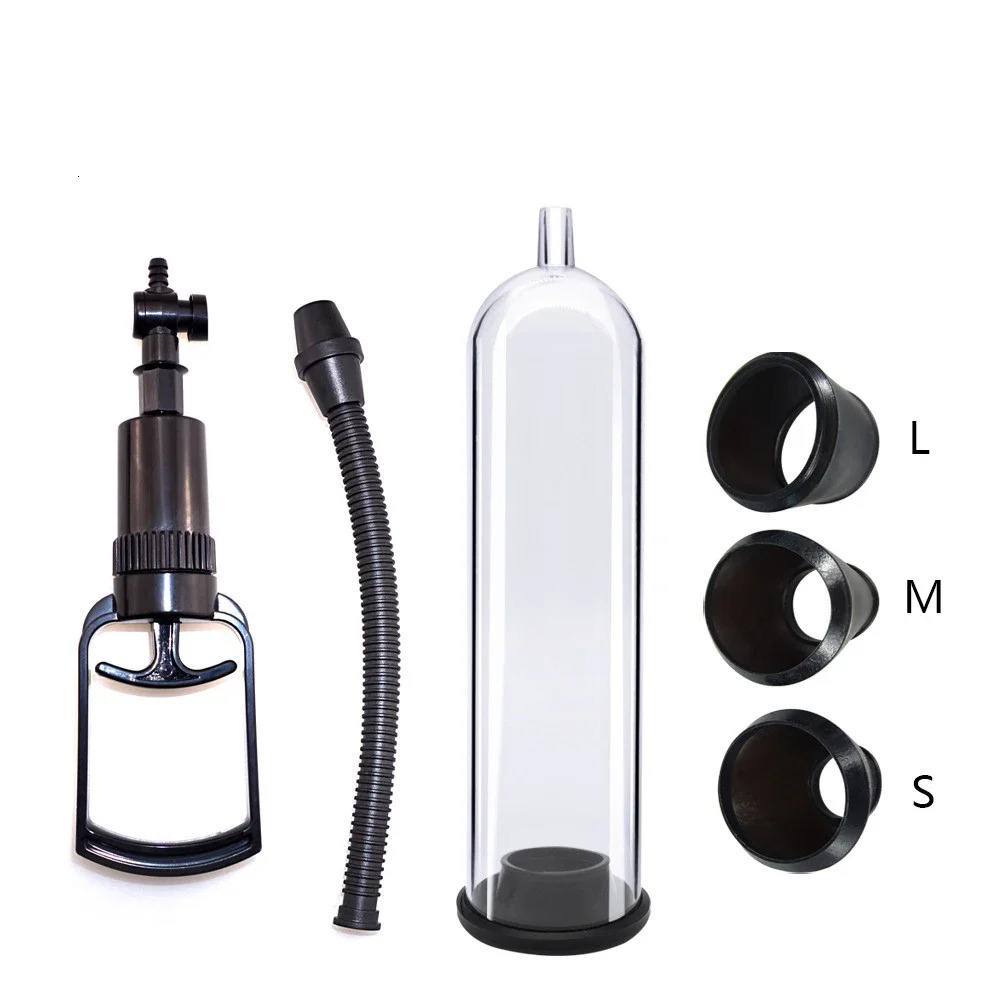 Masturbator Cup Manual Penis Pump Vacuum Erection Enlarger Penile Extender Trainer Erotic Adult Product Sex Massager 250121