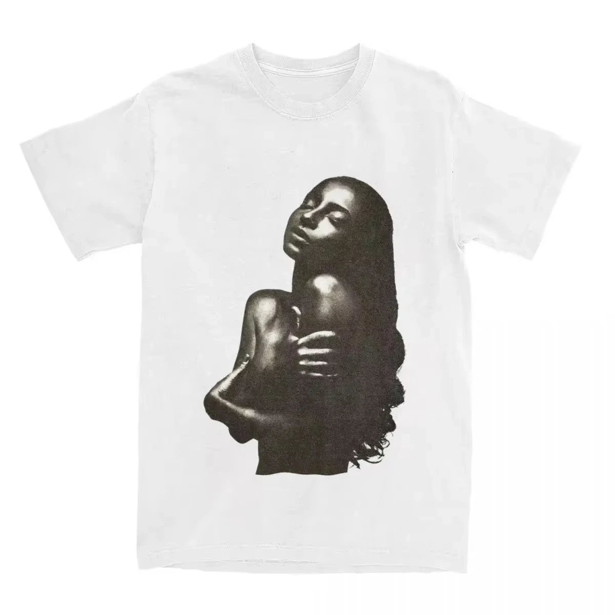 SADE Y2K Vintage Harajuku Streetwear Print Oversized T Shirt Goth Casual Loose Short Sleeve Hiphop Tops Men Women Clothes tees 250122