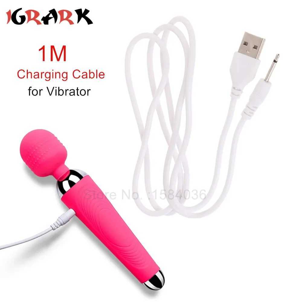 USB DC2.5 charging cable for vibrator used for charging sex toys vibrating massager accessories power supply adult tools W250117
