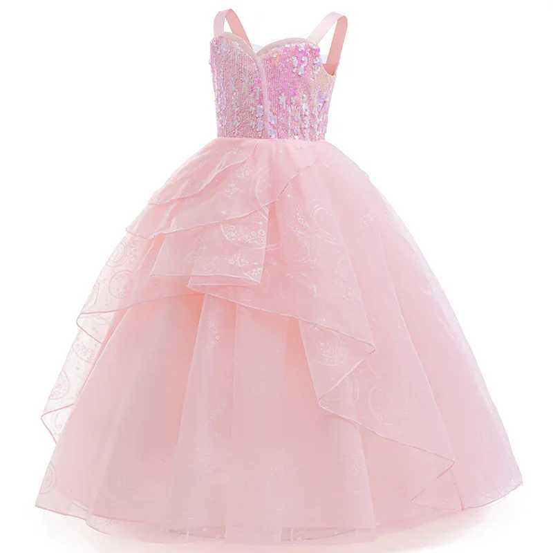 Wicked Children Elphaba Costume Black Witch Dress Long Hooded Cloak Girls Glinda Dress Up Birthday Party Halloween Carnival Set W250117