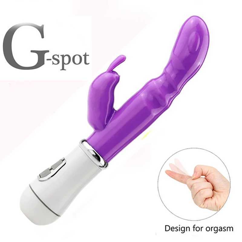 12 Speed Vibrator Female Powerful Dildo Rabbit Vibrators Sex Toys for Woman Clitoris Stimulator Massager Masturbators Adult Toys W250117